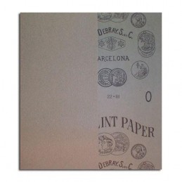 PAPEL DE LIJA MEDALLAS 4...