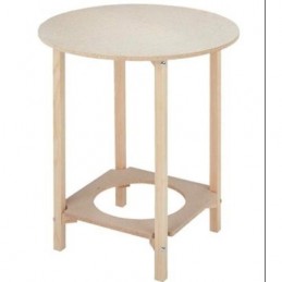 MESA CAMILLA REDONDA 40X75...
