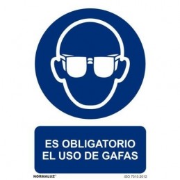 SEÑAL USO OBLIGATORIO GAFAS