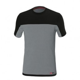 CAMISETA STRETCH GRIS/NEGRO...