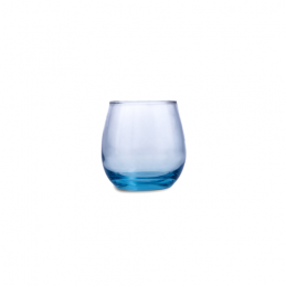 VASO BAJO VIDRIO ECO AZUL...