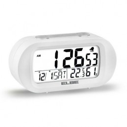 RELOJ DESPERTADOR BLANCO...