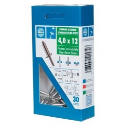REMACHE INOX/INOX 4,8X12MM....