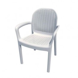 SILLON MIRANDA RATAN BLANCO...