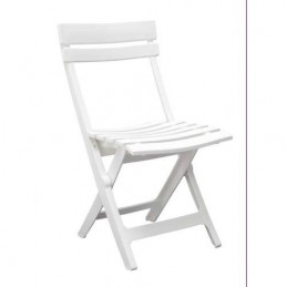 SILLA MIAMI PLEGABLE BLANCO...
